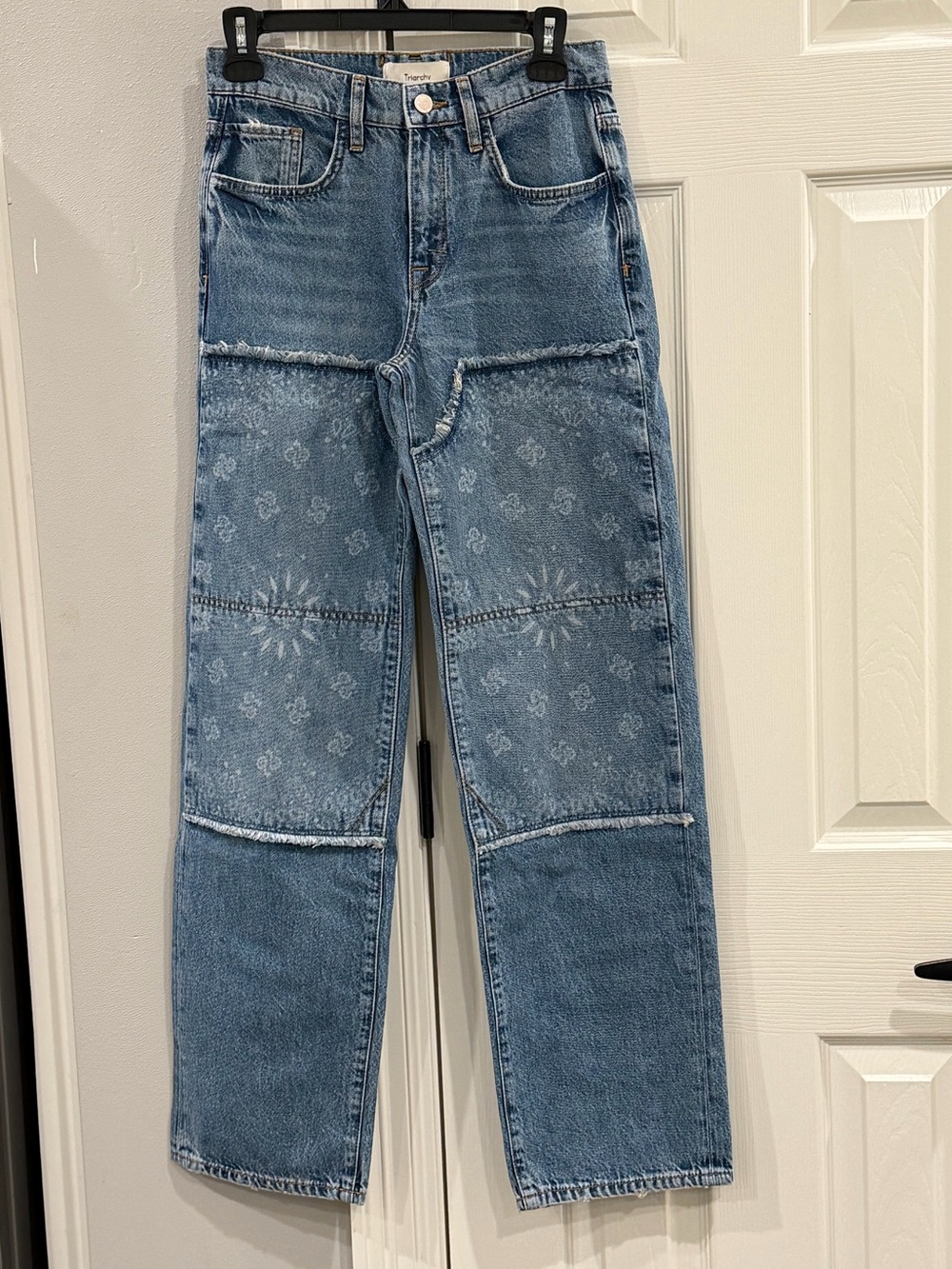 Triarchy Birkin Chap Mid rise Straight leg jeans Sz 24